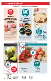 Catalogue U Express page 10: ETORKI €3,19, POIRE €2,49
