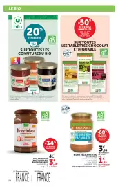Catalogue U Express page 12: ETHIQUABLE BEURRE BIO CACAHUÈTE €5,37, Rigoni di Asiago Nocciolata €3,20