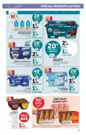 Catalogue U Express page 13: U Yaourt brassé nature €2,52, SKYR U €1,01