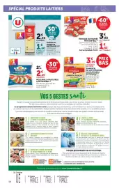 Catalogue U Express page 14: CASA AZZURRA MOZZARELLA €2,15, U Emmental français €1,60
