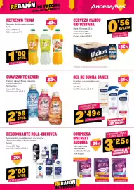 Folleto AhorraMas semana 37 Página 18: Suavizante lenor €2,99, Trina refresco naranja limon zero naranja €1,00