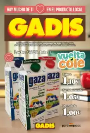 Folleto Gadis semana 37 Página 1: Gaza Leche €1,00