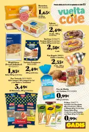 Folleto Gadis semana 37 Página 19: Recondo pan tostado €3,49, Ifa eliges bizcocho €1,65