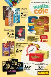 Folleto Gadis semana 37 Página 21: Marcilla café molido natural o mezcla €4,00