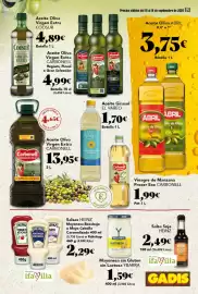 Folleto Gadis semana 37 Página 25: Carbonell Aceite Oliva Virgen Extra €13,95, Heinz salsas €2,29