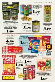 Folleto Gadis semana 37 Página 30: La Española aceituna rellena de anchoa €4,99, Santa Ana patatas fritas €1,09
