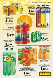 Folleto Gadis semana 37 Página 33: Néctar Disfruta sin Azúcar Añadido JUVER €1,96
