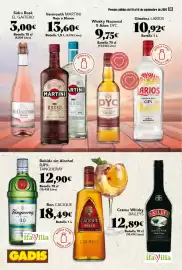 Folleto Gadis semana 37 Página 38: Dyc whisky nacional 5 años dyc €9,75, Martini Vermouth Rojo o Blanco €13,60