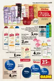 Folleto Gadis semana 37 Página 41: La Toja gel de ducha €2,19, Nivea crema €4,49