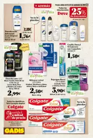 Folleto Gadis semana 37 Página 42: Axe desodorante black vainilla stick €2,99, Liposan bálsamo labial €2,50