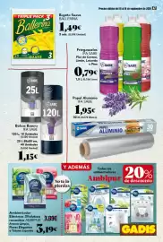 Folleto Gadis semana 37 Página 47: Ballerina bayeta suave €1,49, Ifa Sabe bolsas basura €1,15