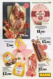 Folleto Gadis semana 37 Página 9: CampoFrío Jamón Cocido Extra NaturArte 96% Carne €11,95