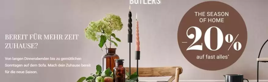 Butlers Prospekt Seite 1
