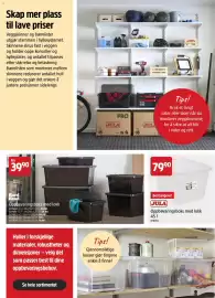 Jula kundeavis Side 18: Jula oppbevaringsboks med lokk €79,90, Hard Head oppbevaringsboks med lokk €39,90