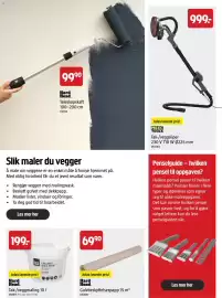Jula kundeavis Side 46: Hard Head Tak-/veggmaling €199,00, Hard Head Gulvbeskyttelsespapp €69,90