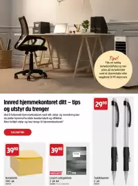 Jula kundeavis Side 54: Menuett Linjert collegeblokk €39,90, Notisblokk €39,90