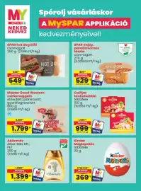 Spar akciós újság hét 37 Oldal 12: Spar hot dog kifli €549,00, Spar enjoy paradicsomos tészta €529,00