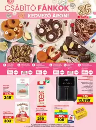 Spar akciós újság hét 37 Oldal 25: Tolle uht tej €299,00, Gourmetmaxx digitális forró levegős sütő €13.999,00