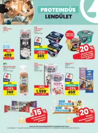 Spar akciós újság hét 37 Oldal 31: Milli high protein krémtúró €389,00, Spar high protein uht tej €499,00