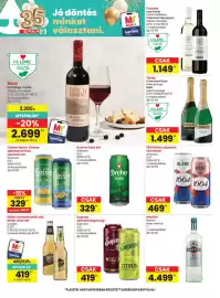 Spar akciós újság hét 37 Oldal 35: Soproni sörkülönlegesség €419,00, Dreher Gold sör €329,00