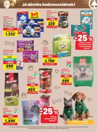 Spar akciós újság hét 37 Oldal 40: Prevital macskaeledel €1.332,00, Whiskas macskaeledel €699,00