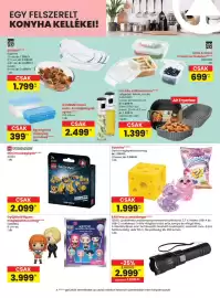 Spar akciós újság hét 37 Oldal 44: Squishy gemz meglepetéscsomag €1.999,00, KitchBo szilikonforma €1.399,00