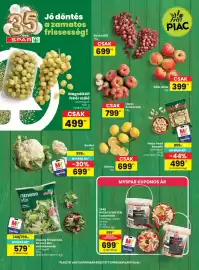 Spar akciós újság hét 37 Oldal 8: Magnélkúli fehér szőlő €499,00, Natur Food kesudió €499,00