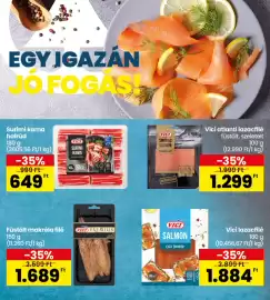Interspar akciós újság hét 37 Oldal 12: Vici atlanti lazacfilé €1.299,00, Vici surimi kama €649,00