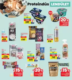Interspar akciós újság hét 37 Oldal 18: Spar high protein műzli €1.599,00, Milli high protein krémtúró €389,00
