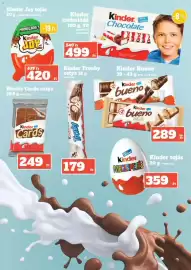 Family Diszkont akciós újság hét 37 Oldal 10: Kinder chocolate €499,00, Kinder Joy tojás €420,00