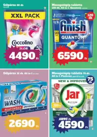 Family Diszkont akciós újság hét 37 Oldal 19: Pro wash €2.690,00, Finish powerball quantum €6.590,00