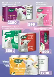 Family Diszkont akciós újság hét 37 Oldal 21: Tento toilet paper €1.790,00, Tento premium toilet paper €999,00