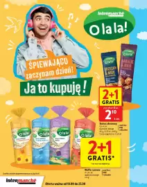 Intermarche gazetka Strona 2: Wafle ryżowe O lala! €2,10, Baton zbożowy O LA LA! wybrane rodzaje €2,10
