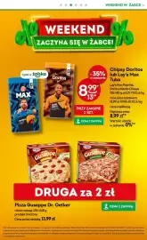 Żabka gazetka Strona 4: Chipsy Doritos lub Lay's Max Tuba €8,99