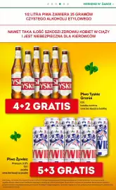 Żabka gazetka Strona 5: Piwo Tyskie Gronie, Piwo Żywiec Premium 0,0%