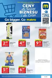 Makro gazetka Strona 1: Flaki Pudliszki €9,79, Sok pomarańczowy Tymbark €6,49