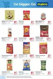 Makro gazetka Strona 14: Orzeszki ziemne Felix €10,99, Karmelki nadziewane Wawel €17,99