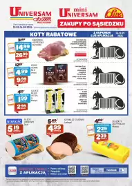 Społem gazetka | Praga Poludnie Strona 1: Mleko Łaciate €1,99, Karkówka €14,99