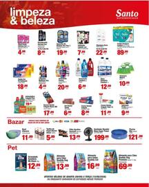 Catálogo Santo Supermercados Página 10: Amaciante Candura 2l €6,99, Água Sanitária Candura €12,99