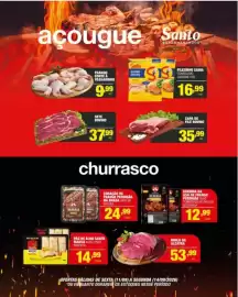 Catálogo Santo Supermercados Página 4: Coração de frango perdigão na brasa €24,99, Filezinho sadia sasami €16,99