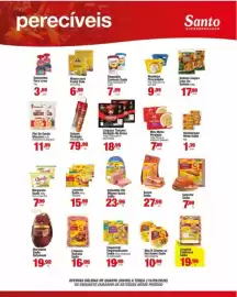 Catálogo Santo Supermercados Página 6: Linguica Toscana Perdigao Na Brasa €18,99, Lasanha Sadia €15,99