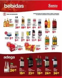 Catálogo Santo Supermercados Página 9: Cerveja Corona Extra Sleek €5,49, Refrigerante Guaraná Antarctica 2% €7,99