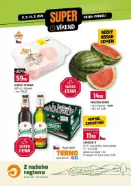 Terno leták Strana 1: Samson 11 €11,90, MELOUN VODNÍ €14,90