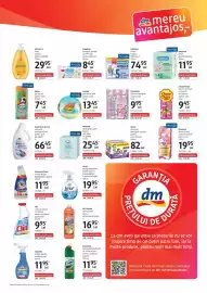 Catalog DM Pagină 3: Babylove scutece mărimea 5 €74,95, Savex premium detergent capsule pentru rufe colorate €82,00