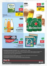 Catalog Mega Image săptămâna 37 Pagină 4: Heineken Bere blondă €19,99, Purina One hrană uscată pentru pisici