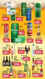 Coop akciós újság | abc es szuper Oldal 10: Dreher gold sör €369,00, Kalinka vodka €3.999,00