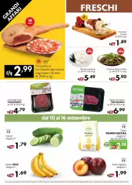 Volantino Maxi Family Pagina 2: Baccalà mantecato €5,49, Contorno funghi trifolati €5,90