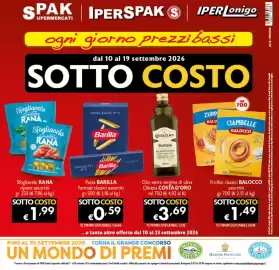 Volantino Spak Supermercati Pagina 1: Sfogliavelo RANA ripieni assortiti €1,99
