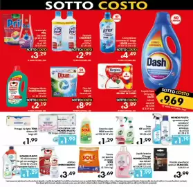 Volantino Spak Supermercati Pagina 11: Discs 4in1 Dixan classico/color €8,99, Pavimenti LYSOFORM €2,99