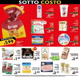Volantino Spak Supermercati Pagina 4: Biraghini cubetti Biraghi €5,99, Kinder choco fresh/maxi king/paradiso €1,99